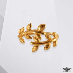 انگشتر نیم بند برگ