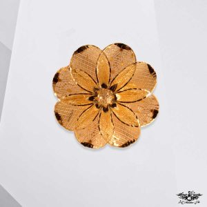 انگشتر گل مینی طلا