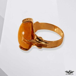 انگشتر چهار چنگ مینی طلا