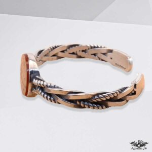 دستبند نقره مردانه