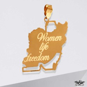 پلاک ایران مینی طلا