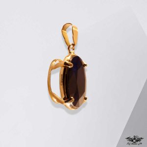آویز سنگ مینی طلا