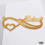 پلاک بینهایت زهرا مینی طلا www.minitala.com