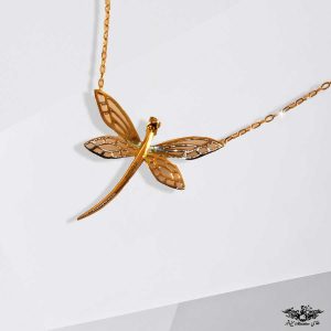 آویز سنجاقک مینی طلا