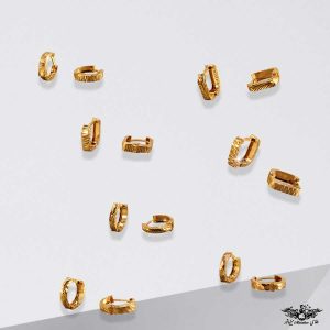 گوشواره مربع تراش